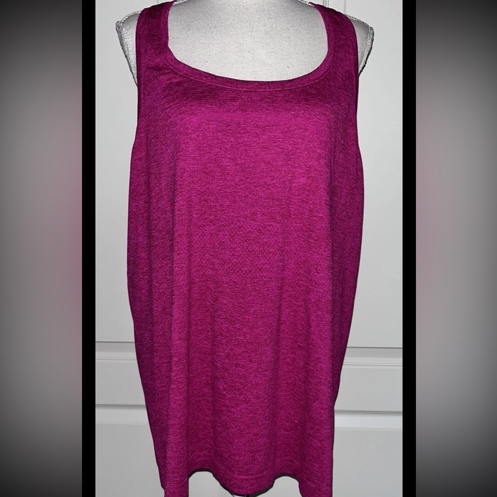 Lululemon Deep Fuchsia Racerback Tank - Picture 3 of 5
